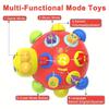 Early Educational Learning Toys,Baby Musical Ladybug Crawling Bilingual Toys With Light-up Music,Baby Toys ,Newborn Boys Girls (Red),Infant Gift Toys