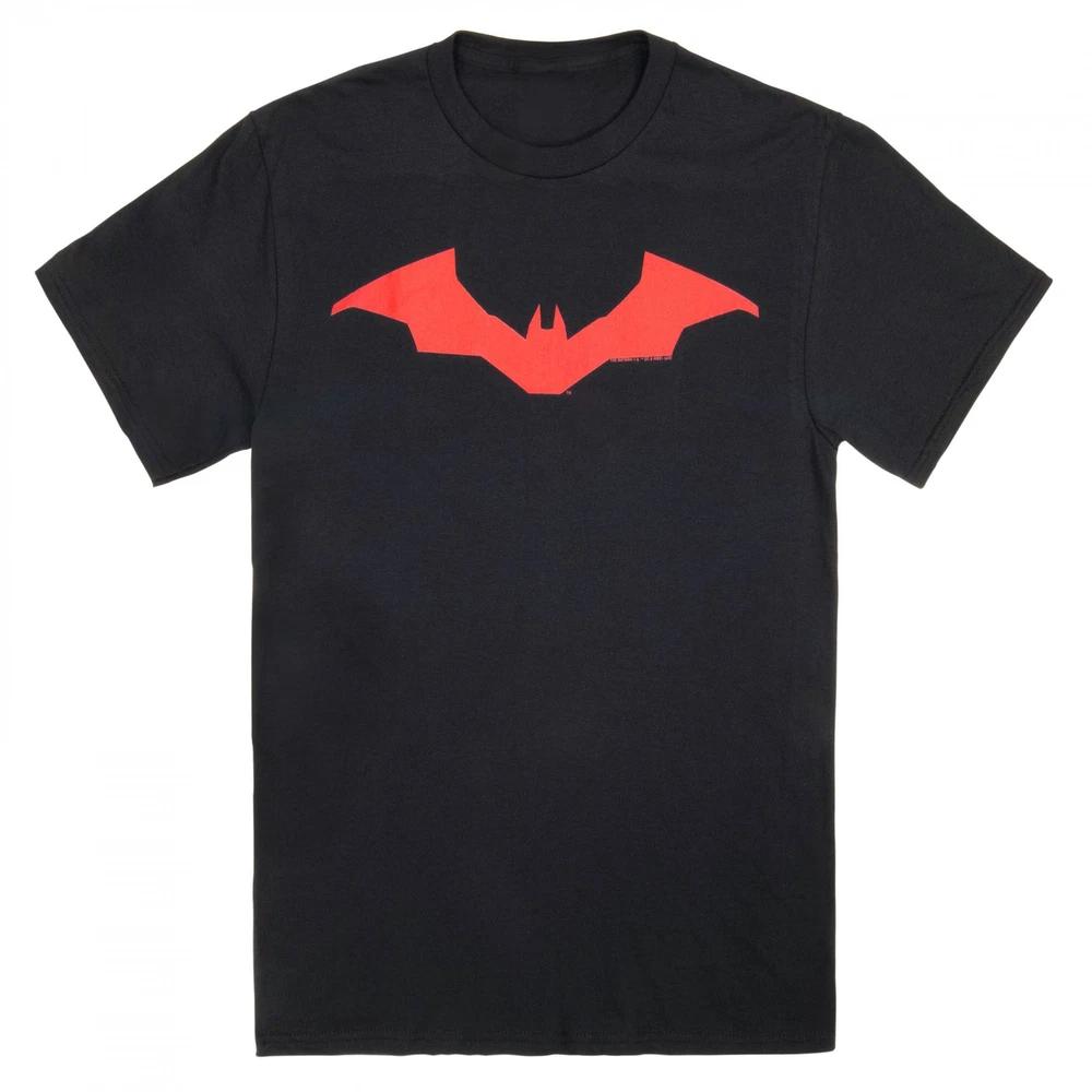 Comics Justice League BatUnisex Robert Logo Black TShirt S