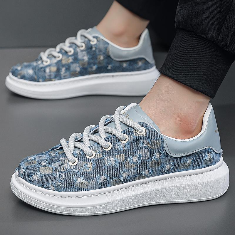 Trend Hole Canvas Shoes Men Classic Original Designer Men's Shoes Platform Breathable Casual Sneakers For Men zapatillas hombre