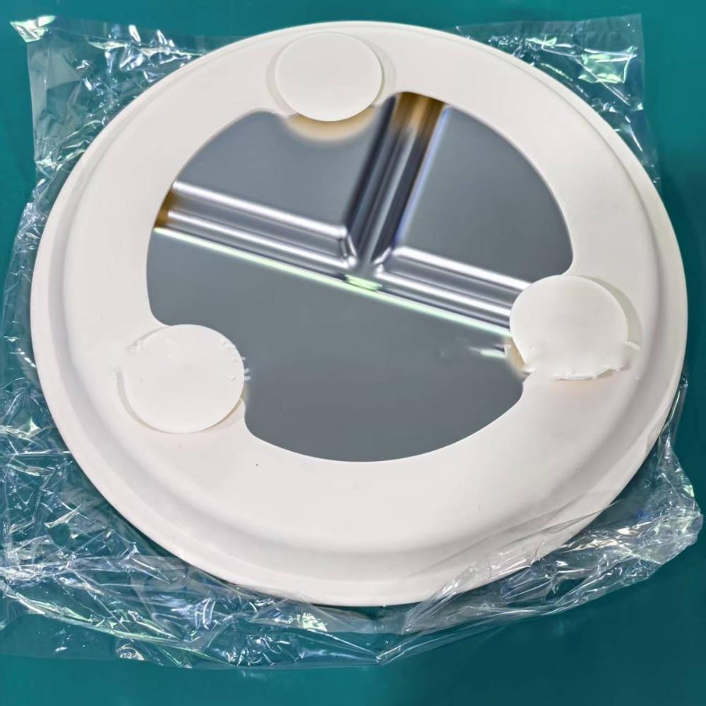 Nerezové dělené talíře pro batolata a miminka Protiskluzové misky pro batolata Dětský talíř s přísavkou