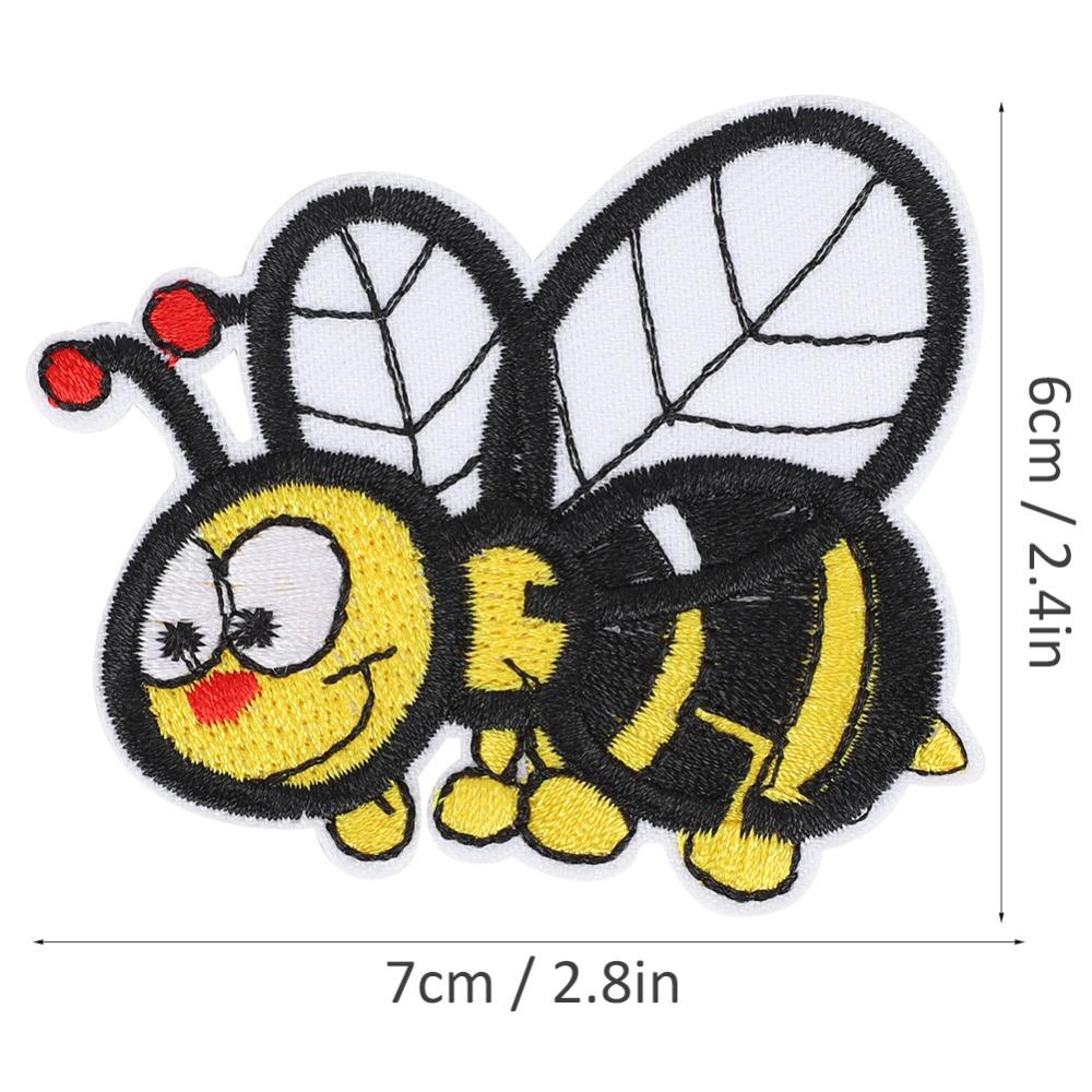 20pcs Fabric Patches Iron On Patches Embroidered Cloth Sew On Patches  For Clothes