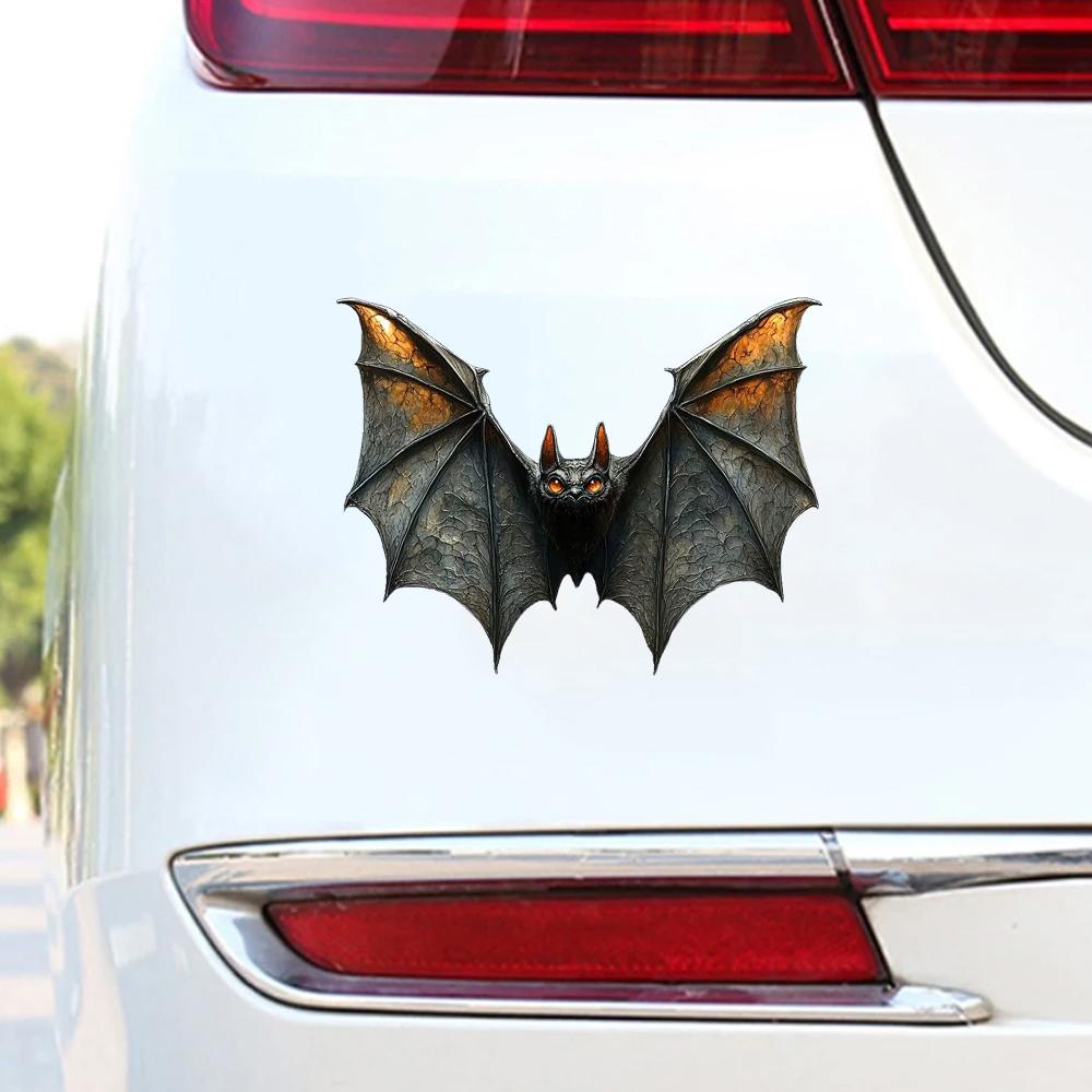 QT2465# Flying Bats Pattern Stickers, Motorcycle Stickers, Car Bumper Stickers, Car Body Decoration Stickers
