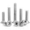 304 Stainless Steel Flat Head Countersunk Machine Screw M2-M6