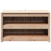 Outdoor Kitchen Cabinet with Shelf MEPPEL 3 Pieces Natural Douglas Fir