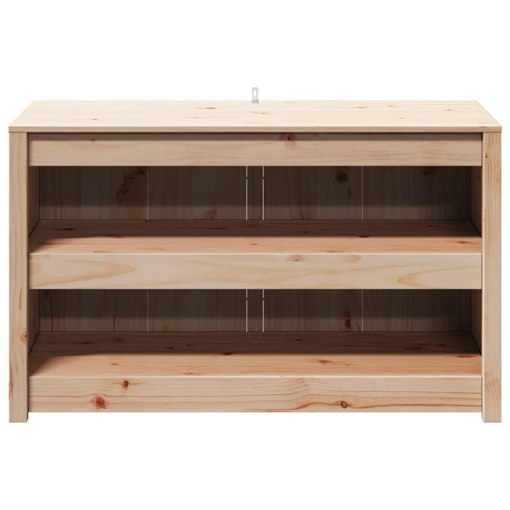 Outdoor Kitchen Cabinet with Shelf MEPPEL 3 Pieces Natural Douglas Fir