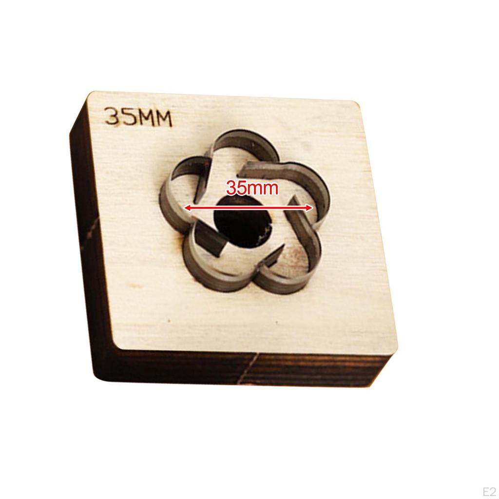 Leather Cutting Die Stencils DIY Cutter Leathercraft Accessories Embossing Stamping for