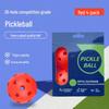 Dual Use 72mm Pickleball with 26 Holes for Indoor & Outdoor Practice