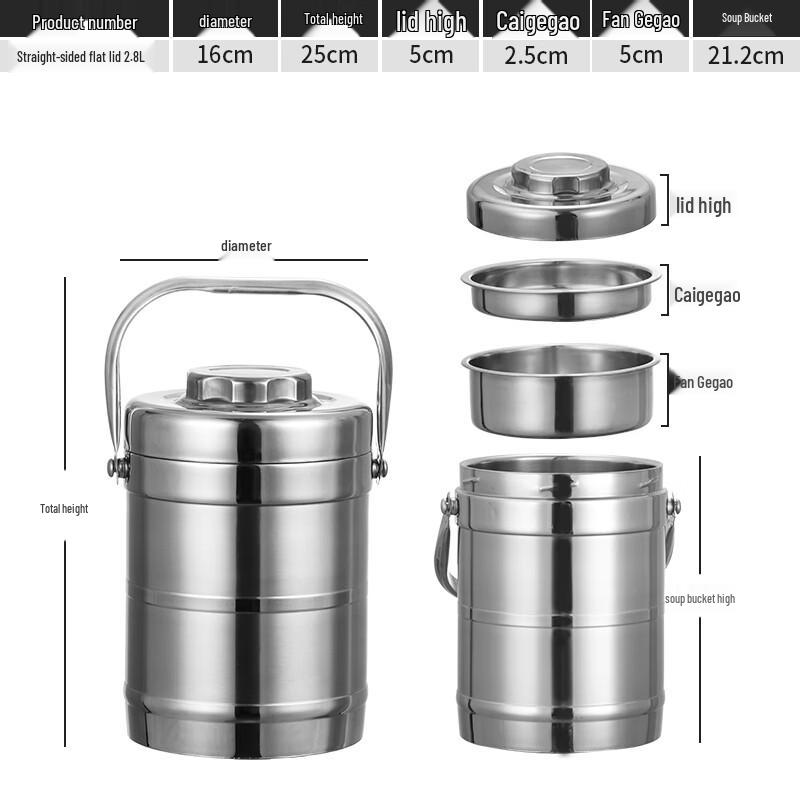 Yihuan Stainless Steel Insulated Lunch Box