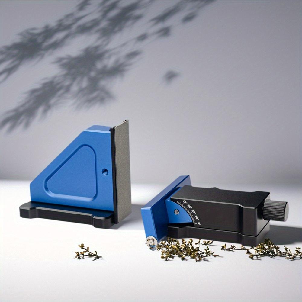 Kit Afilador de Cuchillos de Diamante 2025, Piedra de Afilar de Rodillo Magnético, Soporte, Mantiene las Hojas Afiladas por Años, Imprescindible en la Cocina