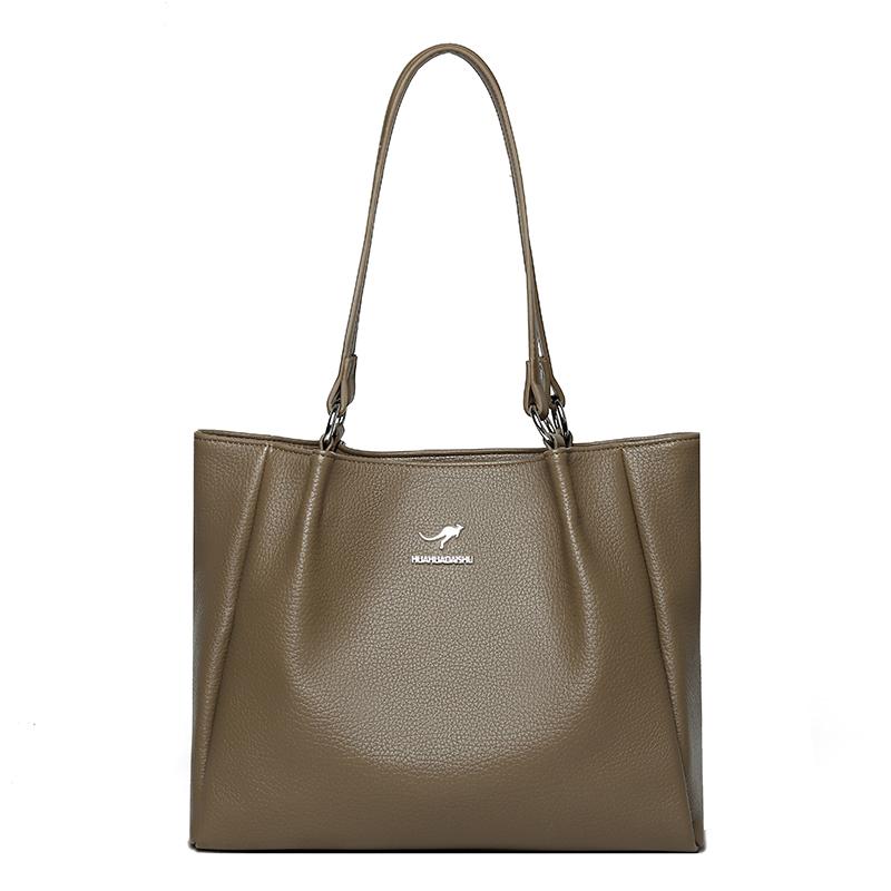 Handbag Large Capacity Commuter Women's Shoulder Bag PU Tote Bag