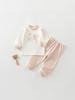 2026 Autumn Kids' Clothing Set: Cartoon Detachable Crotch Pants, Pure Cotton, Class A Quality for Boys and Girls