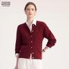 Teenie Weenie Women's Wool Blend Cable Knit Cardigan
