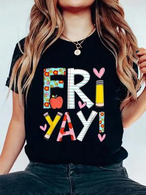 Friday Yay Apple Pencil T-shirt