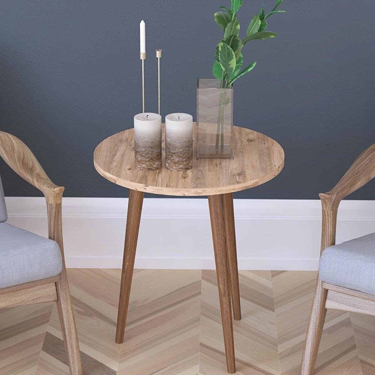 

Барселона Fiskos Tea Table Side Table Service Table Flowerpot - Атлантическая сосна