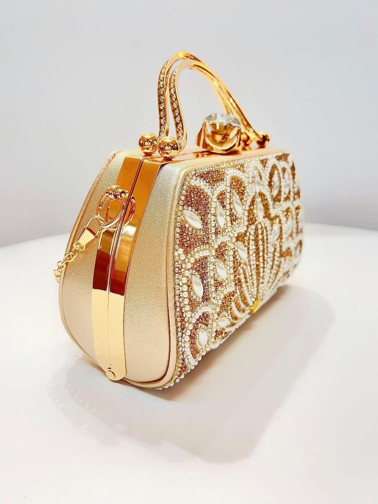 Glamouröse Strass-Abendhandtasche - Damen vielseitige Schulter- & Umhängetasche für Partys und Veranstaltungen