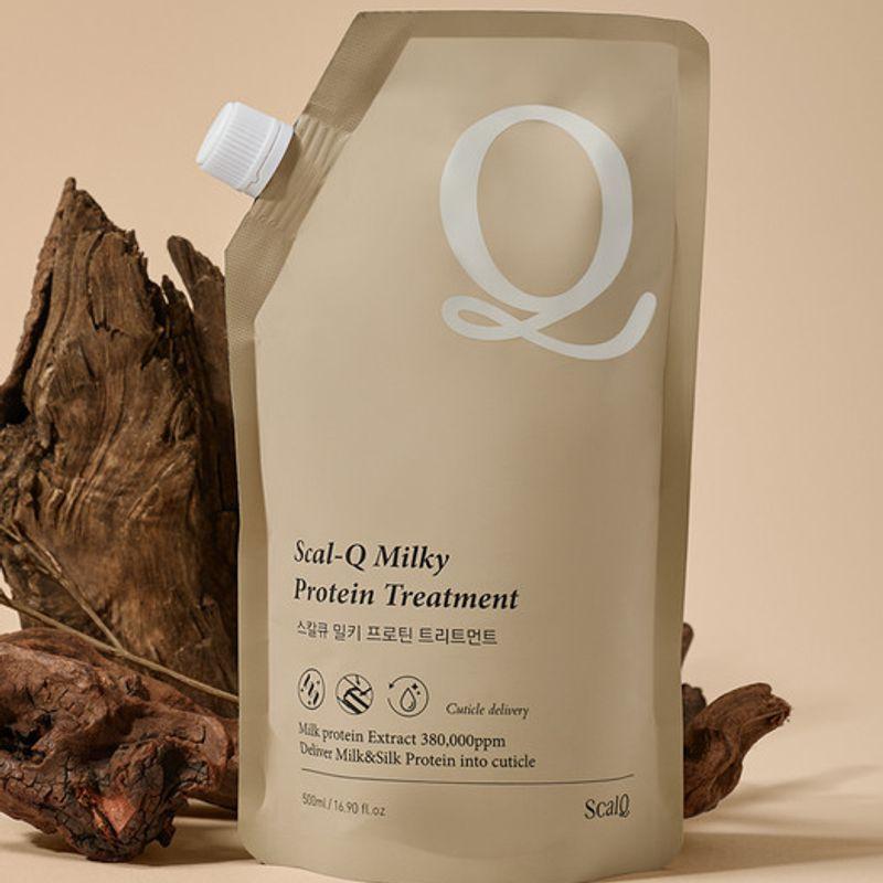 ScalQ Milk Protein Hair Treatment Hair Pack Refill 500ml 500ml
