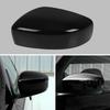 Side Wing Mirror Cover For Infiniti G37 2008-2013 G25 11-12 Q40 2015 Q60 14-15 Gloss Black /Carbon Fiber Rearview Mirror Cap