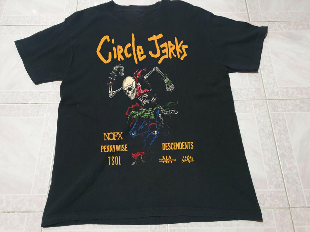 Circle Jerks descendents 2023 tour Unisex T-Shirt Full Size S-345XL Unisex T-Shirt XL