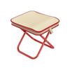 Chaise de Camping Pliante Portable et Tabouret Multifonctionnel avec Pochette pour Crayons