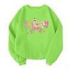 Children's Fashionable Lightweight Long-sleeved Round Neck Pullover With Pockets Printed Pullover
