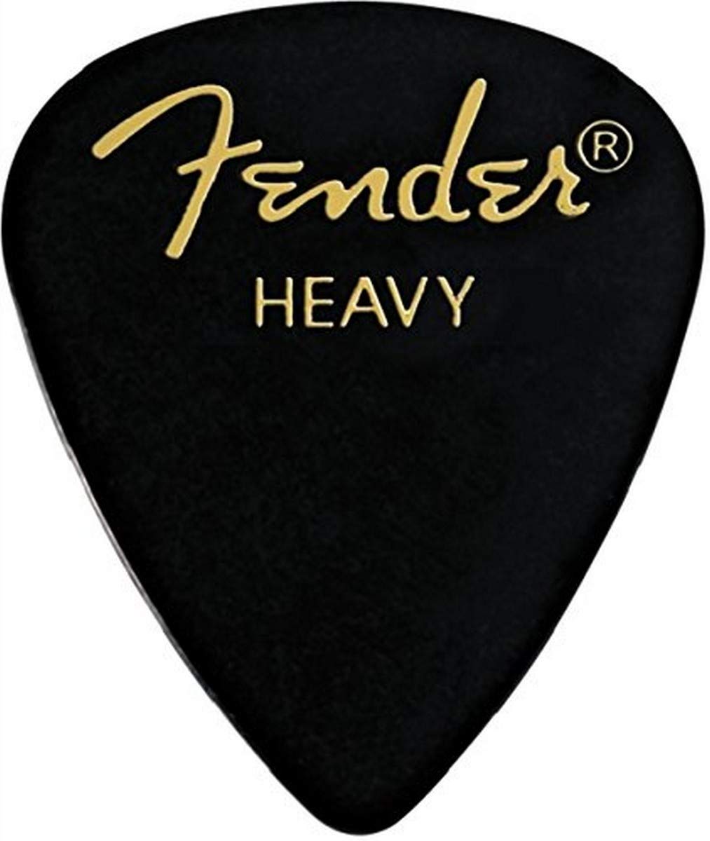 

Fender Pick 351 Shape Classic, Heavy, Black, (144) чёрный