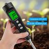 Digital Soil Ph Meter Tester EC Meter PH TDS CF Sunlight Moisture Humidity Garden Temp Soil Moisture Analyzer Sensor Gauge