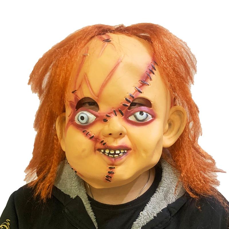2024 Bestseller Halloween Hexe Baby Teufel Latex Maske