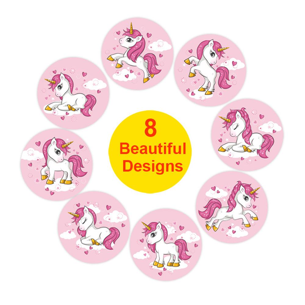 100-500Pcs First-Class Animal Superior-Grade Unicorn First-Class Sticker Youngsters First-Class Reward Superior-Grade Sticker Superior-Grade Gift
