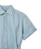 POLO RALPH LAUREN W Cotton Chambray Shirt Dress - Blue