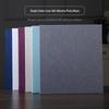 Retro Burlap Self-Adhesive DIY Photo Album Scrapbook - Large Capacity, Creative Family Gift & Trendy Storage Solution