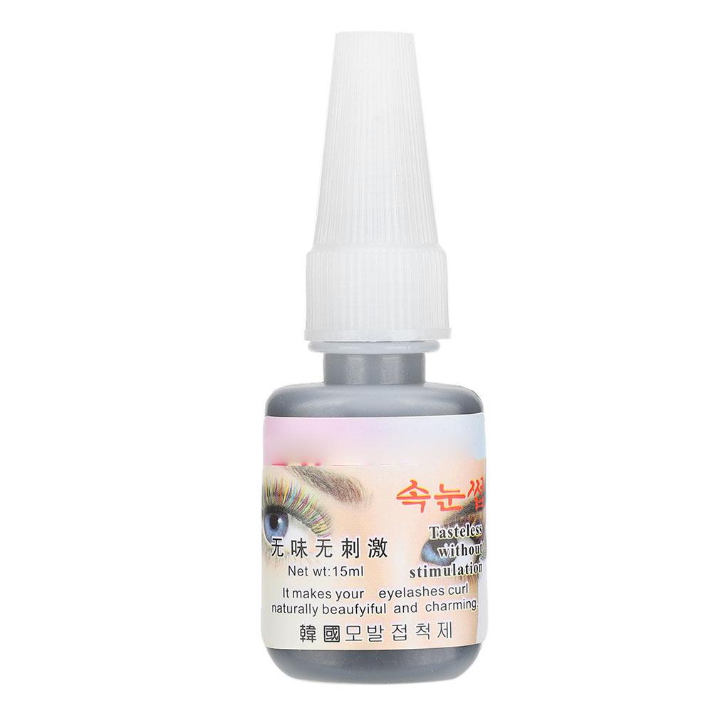 15ml False Eyelash Extension Grafting Eyelash Practice Glue Adhesive for BeginnersPracticing Glue