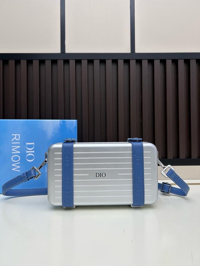 2026 Bolsa Caixa Ombro Único Alta Beleza Concha Dura de Alumínio Transversal Co-branded Bagagem Estilo Igual Masculino Feminino