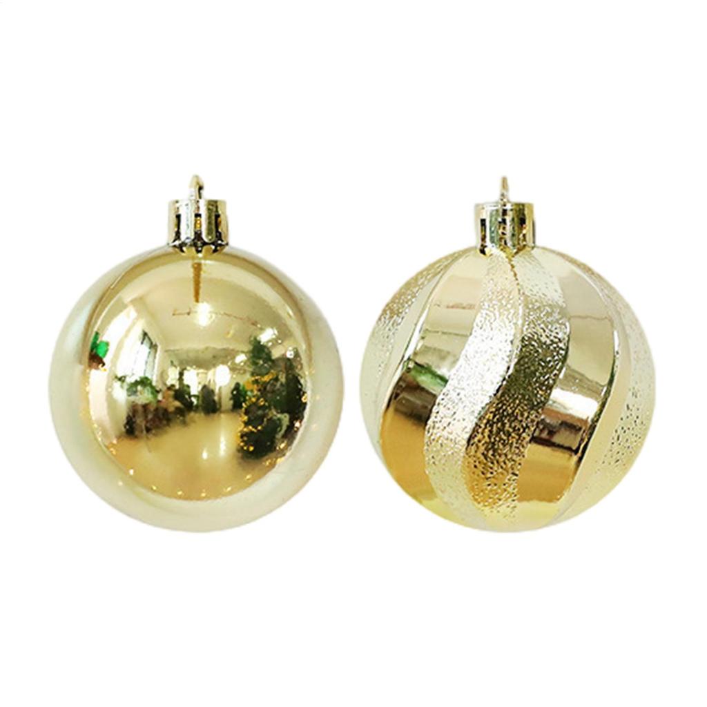 Weihnachtsdekoration Kugeln Bunt Bruchsicher Feiertags-Requisiten Anhänger Bruchsichere Weihnachtsbaumkugeln Dekorationen Für
