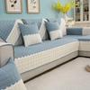 Universal Non-Slip European Style Sofa Cushion Set - All-Season Fabric Cover