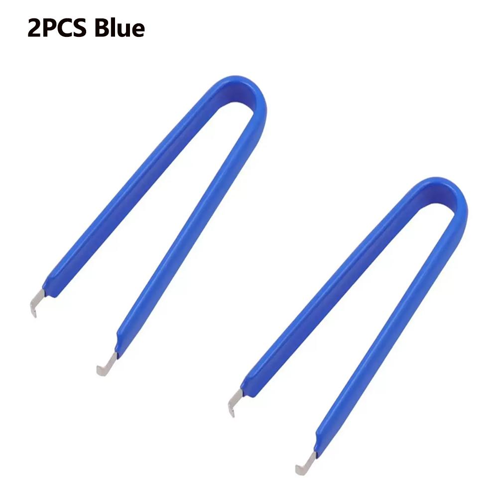

2/4PCS Simple U Type Tweezers Integrated Block Puller IC Chip Extractor Electronic Component Extractor Maintenance Tool