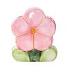 Ceramic Flower Pen Holder Cute Desk Office Storage Box Stationery Shelf Multifunctional Aesthetic Desktop Organizer for Makeup Tools Rulers Brushes
