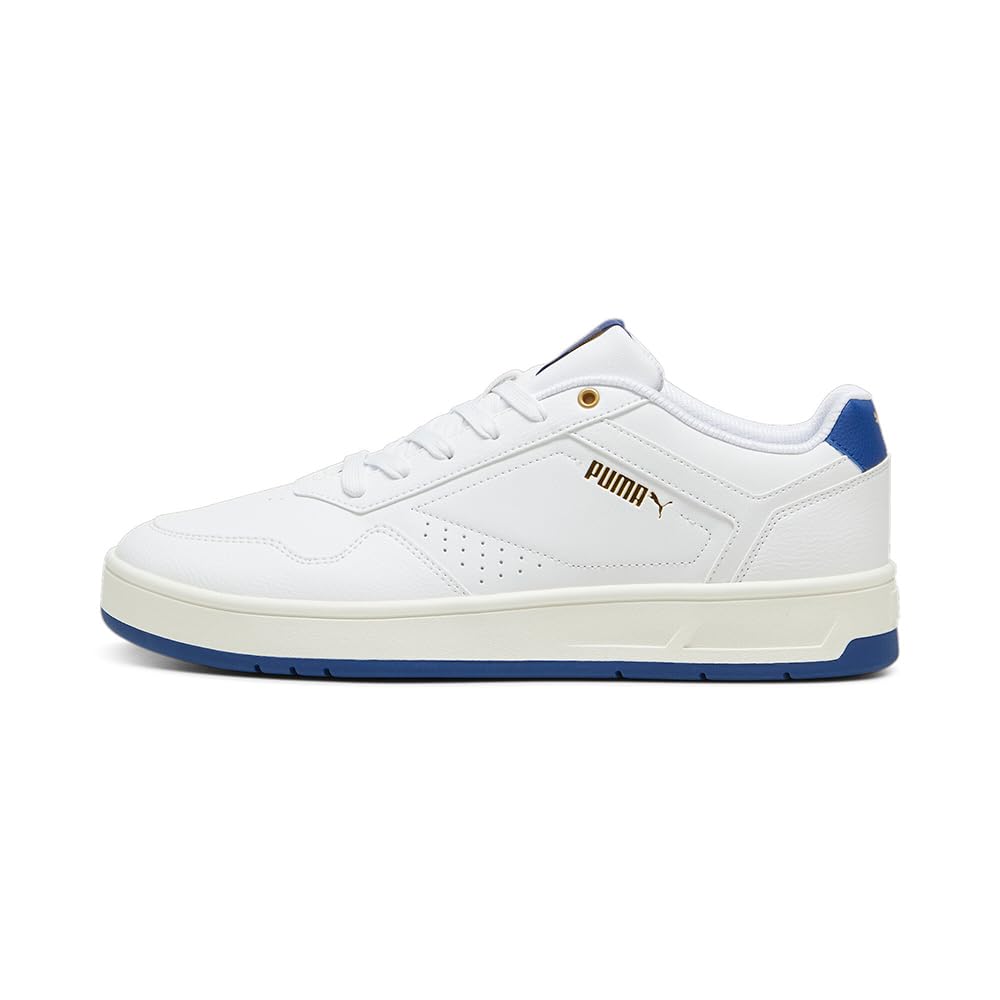 

PUMA Court Classic Sneakers 2024 Royal Gold Size cm 395018, Fall/Winter Colors, White/Clyde (10), 24.5