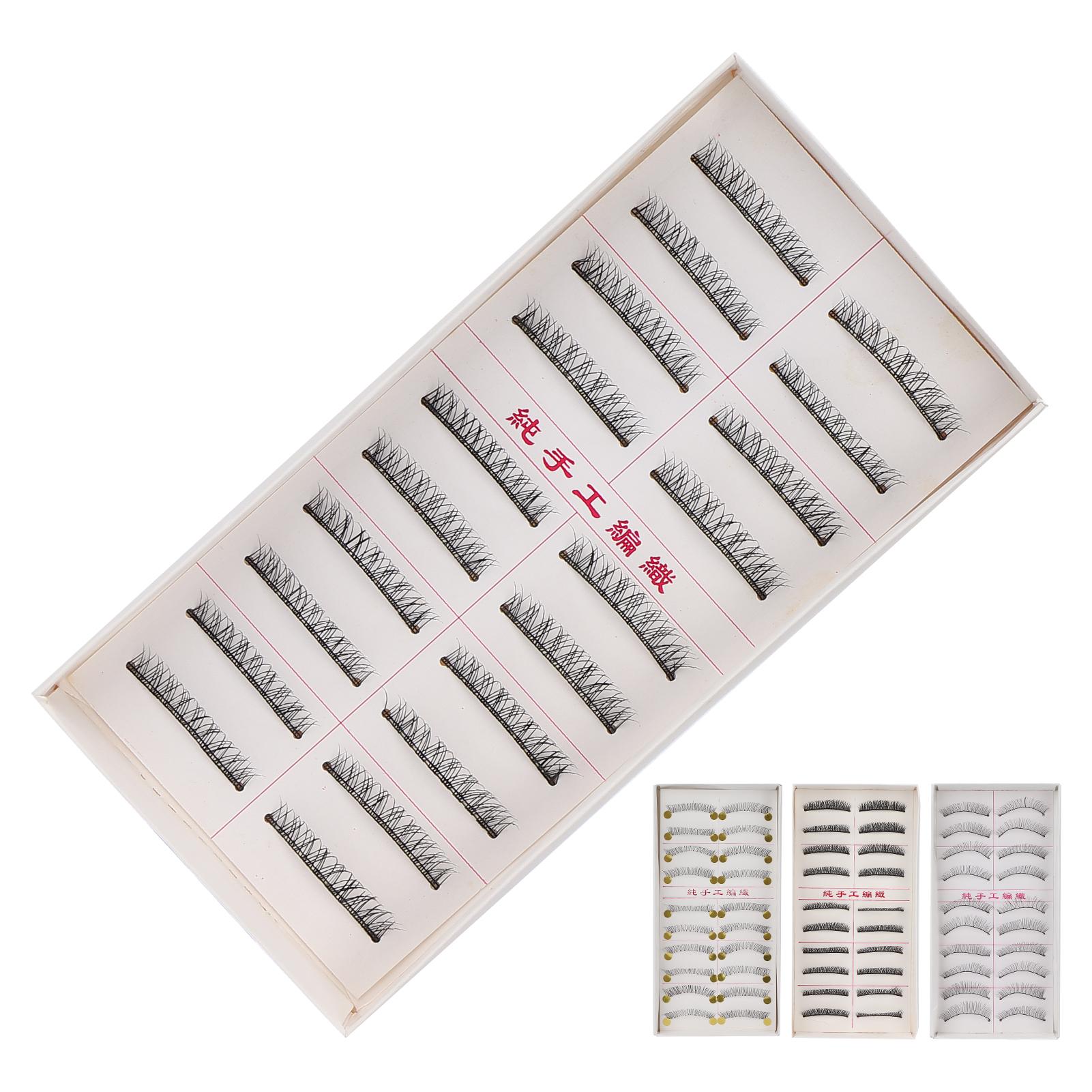 10 пар накладных ресниц 3D ручной работы — фото 5