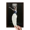 Luxury Art Wooden Tissue Box Elegant Design Napkin Holder Ballet Tissue Box  Desktop Decor