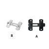 Stainless Steel Gate Latch Portable Detachable Anti-lost Anti-corrosive Household Restaurant Cafe Bedroom Door Lock Hardware