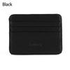 Men's PU Leather ID Credit Card Holder Wallet Coin Purse Fashion Women Business Slim Money Pocket Case Multi-card Card Holder