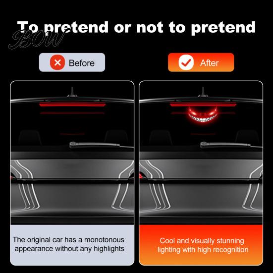 Einfach zu installierendes Saugnapflicht, Solare Auto-Fensterleuchte, Dynamische blinkende LED-Lampe, Automatischer Außen-Glow, Kabelloses Dämonenauge, Atmend