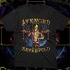 Avenged Sevenfold  Dark Metal Band  Black Leather TShirt  Loose Fit for American Style