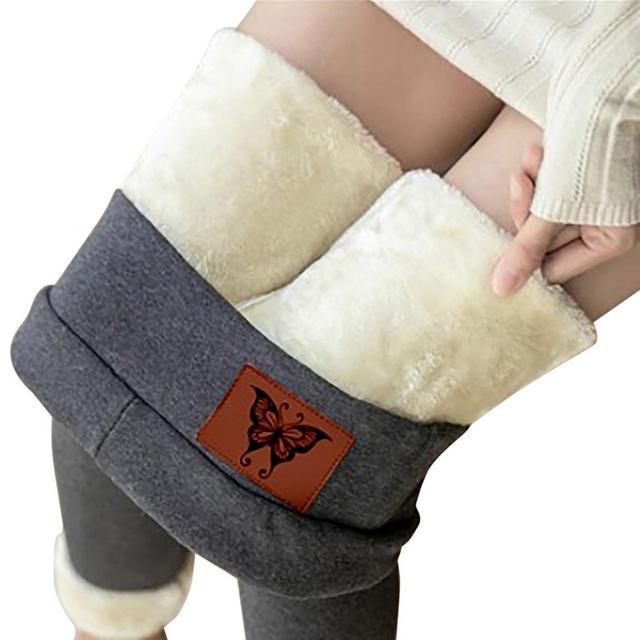 

Женские зимние кашемировые узкие брюки с мехом ягненка, женские повседневные теплые брюки-шаровары на флисовой подкладке, осенние спортивные штаны L