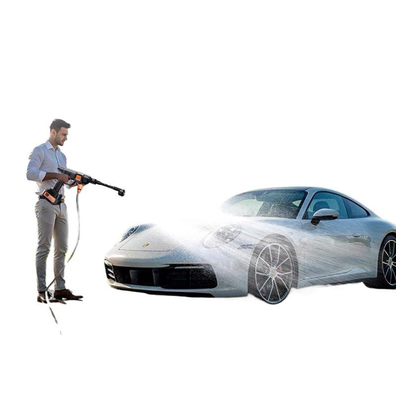 Cordless High-Pressure Car Washer with Rechargeable Battery