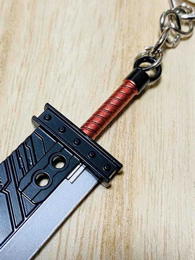 12cm Buster Sword FF7 Final Fantasy Mini Weapon Alloy Sword, Spear, Bow, Arrow, Shield, Katana, Axe, Gun, Accessory, Keychain, Figure, Interior, Doll,