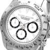 Daniel Muller Całkowicie Stalowy Chronograf Biały Męski DM-2003WH