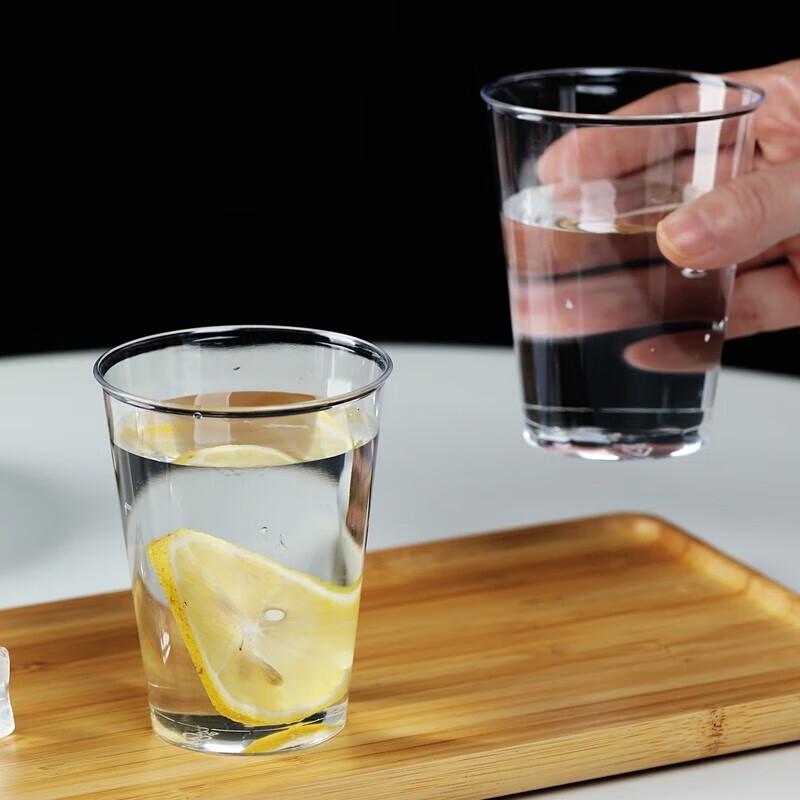 Disposable Hard Plastic Airline Cups, 225ml (300 Count)