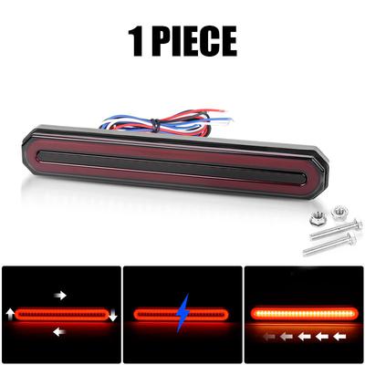 Truck Trailer 3 In 1 LED Tail Brake Light 12V 24V Car Motorcycle ATV LED Taillights Amber Turn Signal Lamp DRL Stop Flash Lights