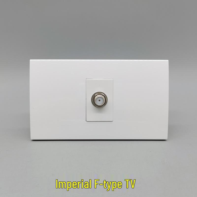 Type 118 Universal Widescreen TV Module with Direct Plug F-Head Socket